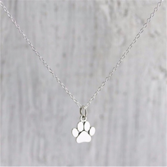Fashion Jewelry Jewelry - Silver Paw Necklace
